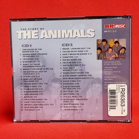 The Story of The Animals Audio CD 2 Disc Booklet Set 1999 - Picture 2 of 9